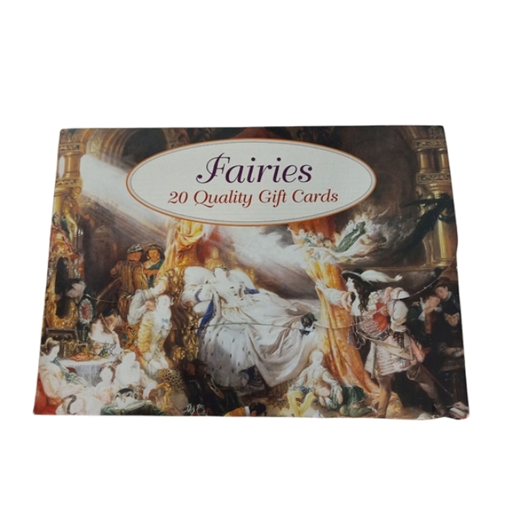 Vintage Fairies Blank Card Set